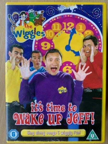The Wiggles Dvd Its Time To Wake Up Jeff Australian Pre School Kids