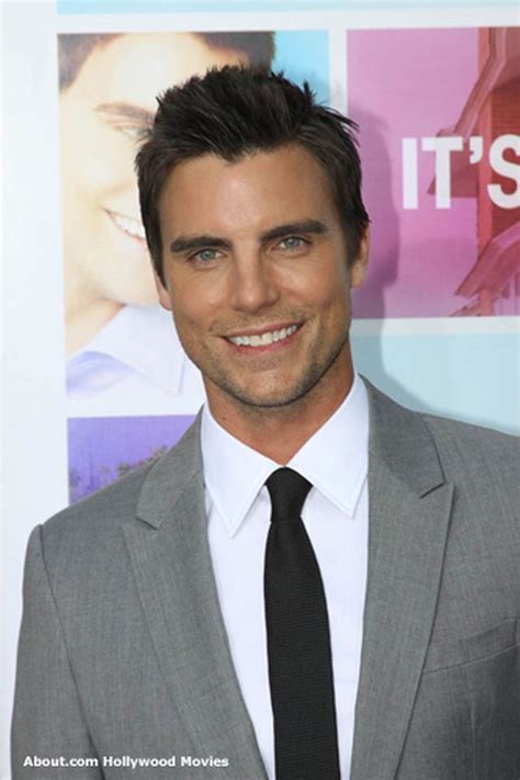 Gentleman Of The Week Colin Egglesfield The 40 Year Old Actor Producer From Farmington Hills