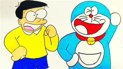 How To Draw Doraemon Step By Step How To Draw Doraemon And Nobita