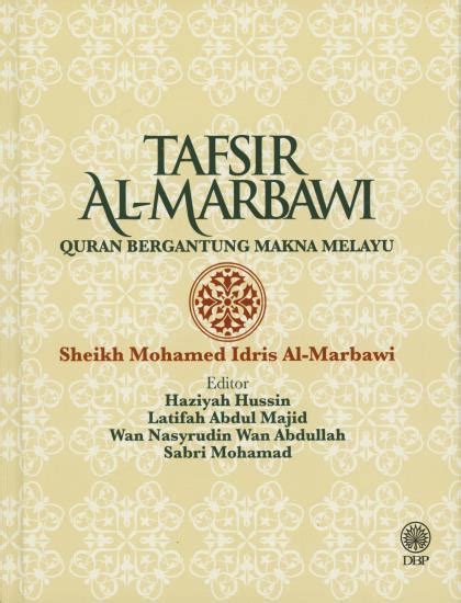 Tafsir Al Marbawi Quran Bergantung Makna Melayu
