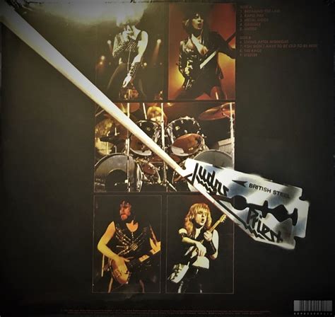 Judas Priest British Steel Lp Vinyl Con Canciones Env O Gratis