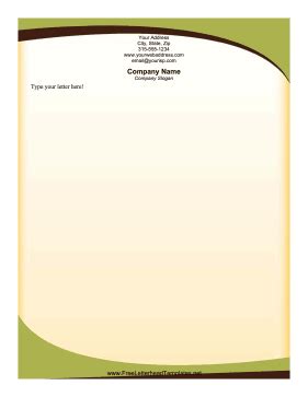 Church letterhead template & samples forms download free in pdf, excel, word. Sophisticated Green Letterhead