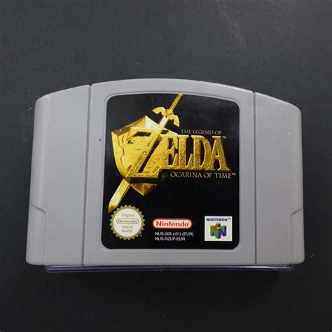 The Legend Of Zelda The Ocarina Of Time Nintendo 64 1999 Grey