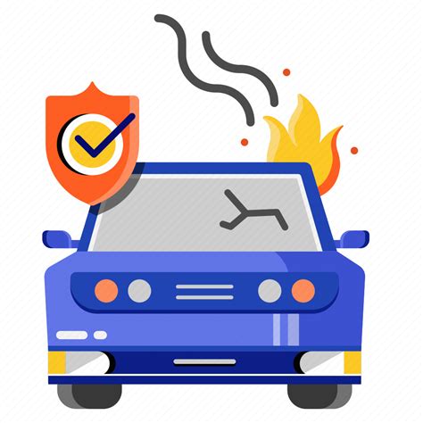 Accident Accident Insurance Car Damage Insurance Vehicle Icon