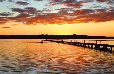 Greg Vance Photography | Long Jetty sunset, Tuggerah Lake, NSW... | Sunset sea, Lake sunset, Sunset