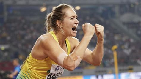 Lyles brightens dark day with 200m gold; Australian golden girl Kelsey-Lee Barber is the javelin ...
