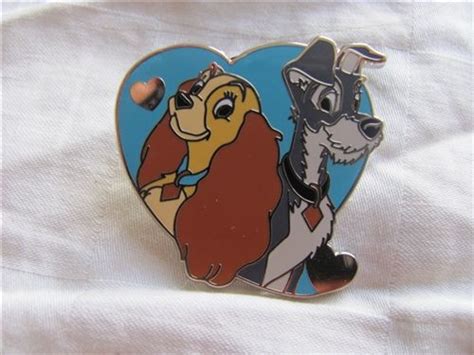 disney trading pin 95856 disney couples mystery pack tramp and lady disney trading pins