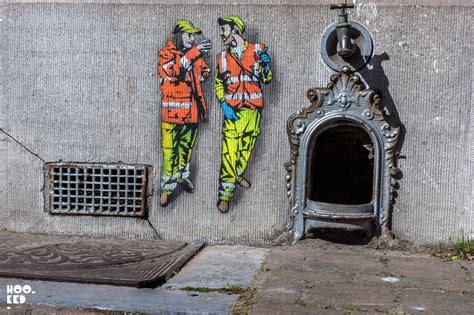Taking Over The Streets With Stencil Artist Jaune Hookedblog Street