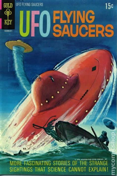 Ufo Flying Saucers 1968 Gold Key Comic Books