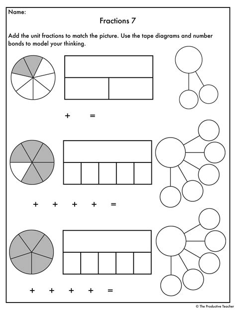 Adding Fractions Using Models Worksheets Printable Worksheets Are A