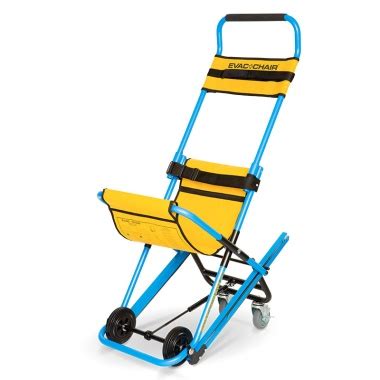 The evac+chair®, 500h evacuation chair is a device which permits the safe egress of mobility impaired persons from a building in the event of an emergency or evacuation. Evac+Chair 300 AMB Evacuation Chair and Upright Stand ...
