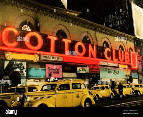 Harlem Cotton Club New York City Stock Photo Alamy