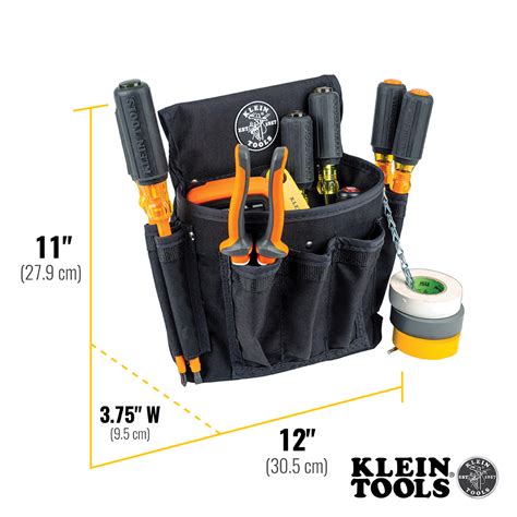 Powerline™ Series Electrician Tool Pouch 18 Pocket 5719 Klein