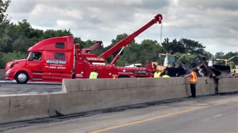 Tanker Crash On I 75 Injures Driver Shuts Down Stretch Of