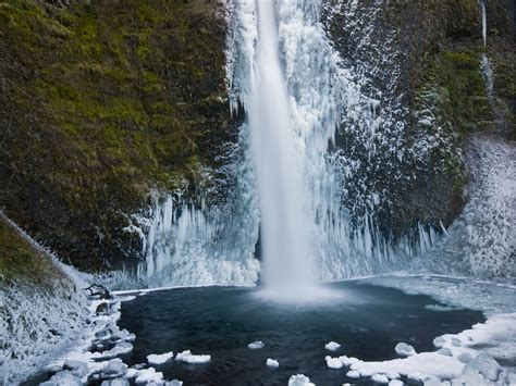 Freezing Waterfalls Desktop Wallpaper Pictures Freezing Waterfalls