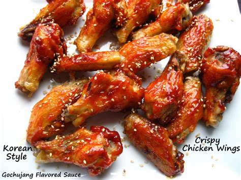 Crispy baked chicken wings with honey and spices. Home Cooking In Montana: CRISPY Parboiled Baked Chicken Wings(I)... with Korean Sauce and Bonus ...