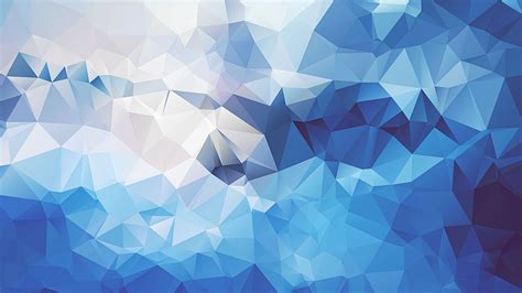 Abstract Light Blue Geometric Wallpaper Mural Wall