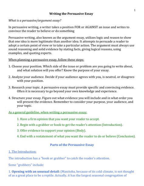 How to write a position paper. Essay Example Research Based Argumentative Argument Sample ...