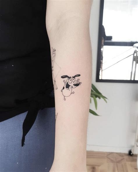 101 Best Courage The Cowardly Dog Tattoo Ideas Youll Have To See To