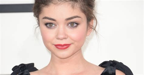 sarah hyland wears romper with plunging neckline that s perfect for a summertime date night