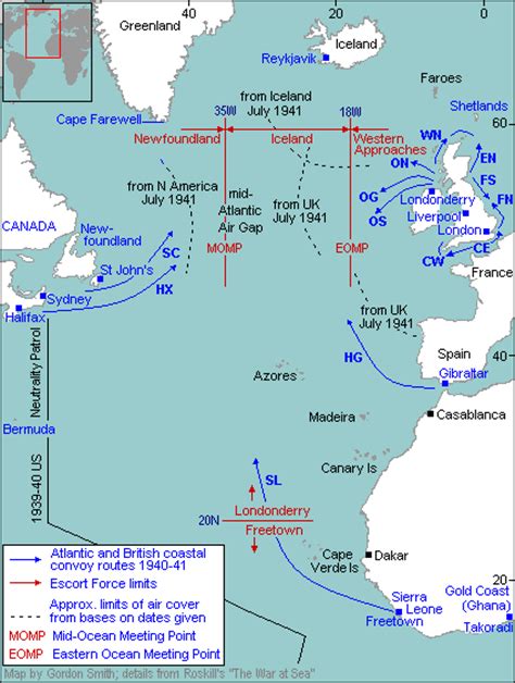 Battle Of Atlantic Atlantic Convoys