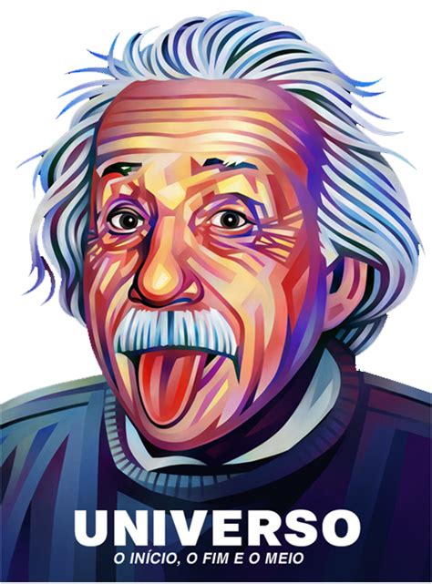 Albert Einstein Portrait Art Illustration Einstein Avatar Png