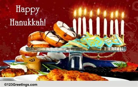 Greet Happy Hanukkah Free Happy Hanukkah Ecards Greeting Cards 123