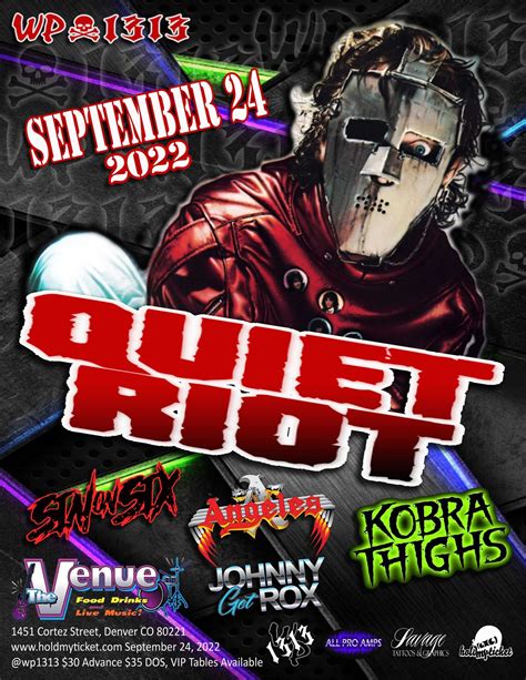 Quiet Riot — The Venue