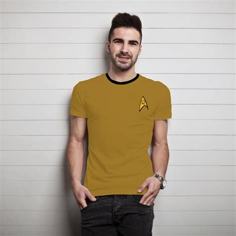 Star Trek Commander Uniform Yellow ⋆ Indiego Distribution