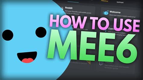 How To Use Mee6 Mee6 Discord Bot Tutorial And Guide Youtube