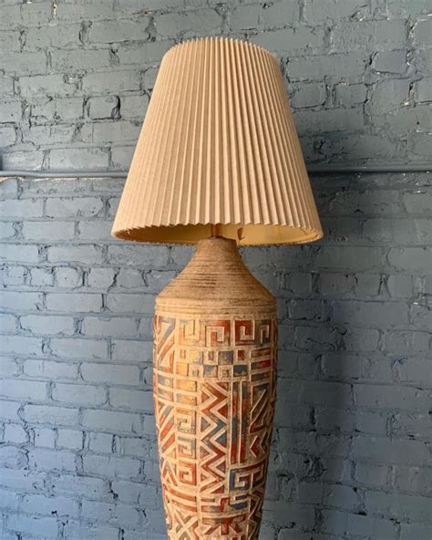 Vintage Ceramic Floor Lamp Commodity Fetish
