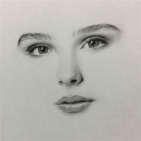 Female Face Sketch At Explore Collection Of Female