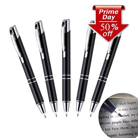2 Pack Led Light Pen Heropen Smooth Writting Lighted Tip Ballpoint Pen