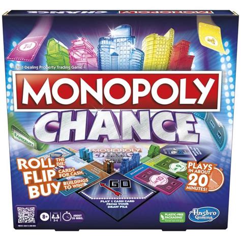 Hasbro Monopoly Chance Board Game F8555 Blains Farm And Fleet