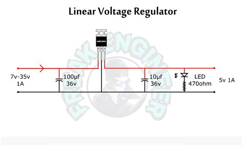 78xx Voltage Regulator 7805 Freak Engineer
