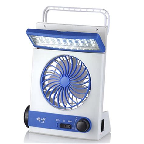 110v 220v Rechargeable Solar Energy Portable Outdoor Summer Cooling Fan