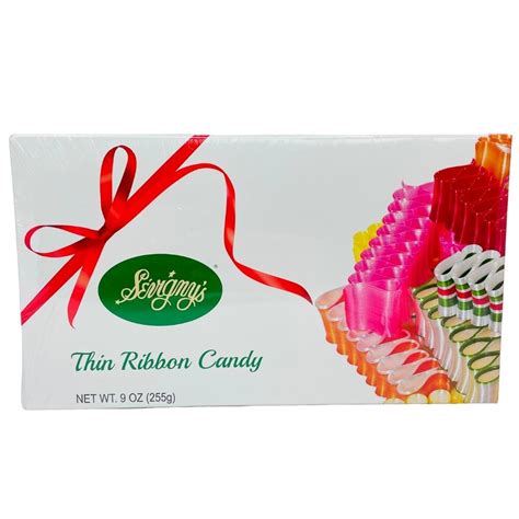 Sevignys Christmas Thin Ribbon Candy T Box 198g Candy Funhouse