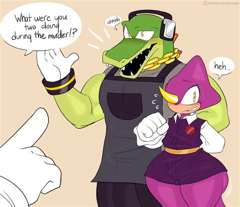 Jinu 🏳️‍🌈 on Twitter: "Vector and Espio's alibi 🤔 ⭐️ Patron link in bio