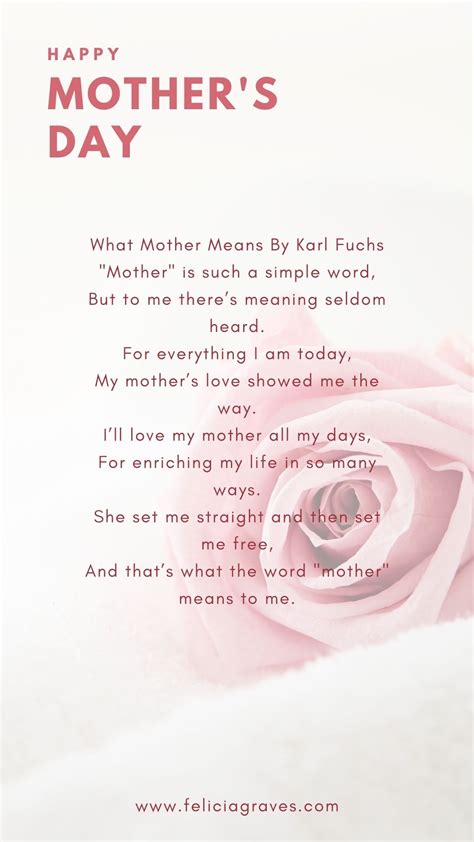25 Beautiful Christian Mothers Day Poems Felicia Graves