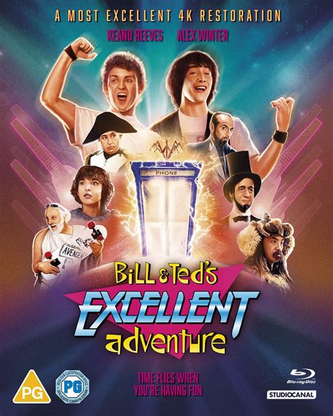 Bill And Teds Excellent Adventure Blu Ray Free Shipping Over £20