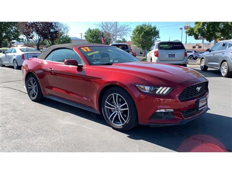 Pre Owned 2017 Ford Mustang Ecoboost Premium Convertible In Reno