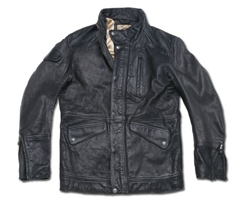 Satin poly lining with custom rsd lightning bolt heat emboss. Leather Motorcycle Jacket "Domino" by RSD | Motorcycle ...