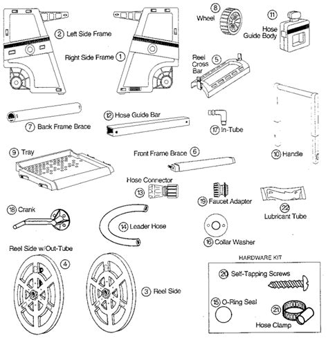 Ames Hose Reel Parts Diagram Heat Exchanger Spare Parts