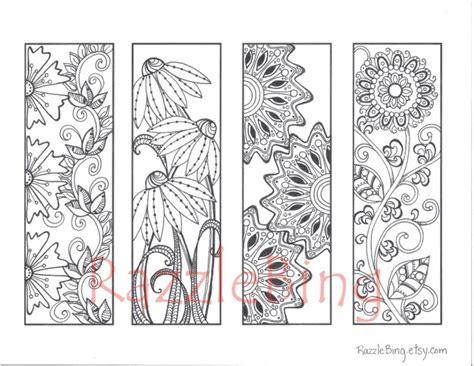 Our flag coloring pages are offered in two formats. DIY Bookmark Printable Coloring PageZentangle by ...