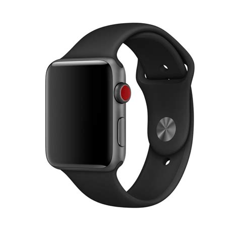 Black Sport Band For Apple Watch 38mm And 42mm — Maison Cour