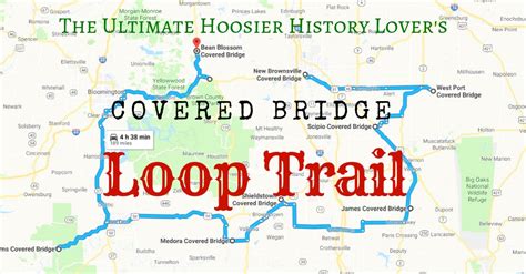 Covered Bridge Loop Trail In Indiana Is A Historic Journey