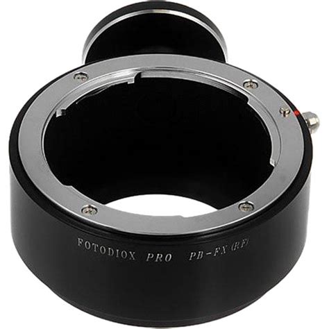 fotodiox pro mount adapter for praktica b lens to pb fxrf pro