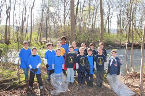 Cub Scout Pack 136 Help Clean Up Musconetcong Long Valley Nj Patch