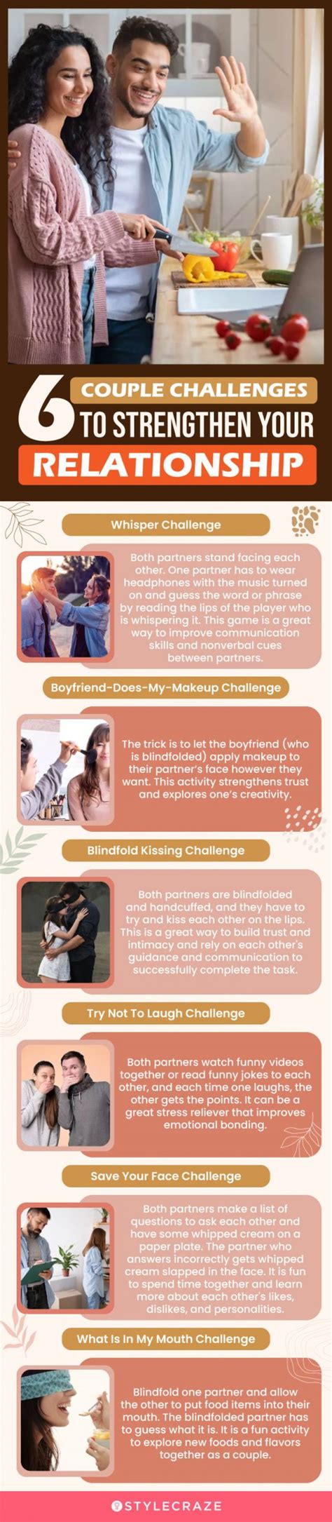 12 Exciting Couple Challenges To Spice Up Your Relationship