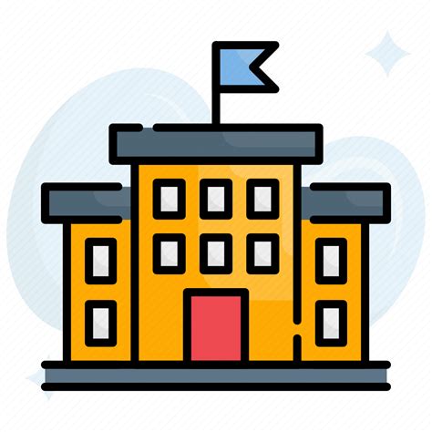 Building Campus College University Icon Download On Iconfinder